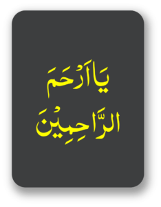 یا ارحم الراحمین
