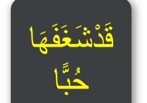 قد شخفھا حبا یا ودود