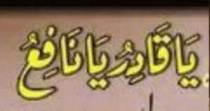 یا قادر یا نافع