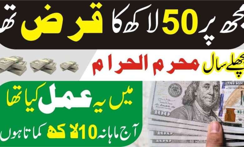 Qarz khtm krny ka wazifa-mufti bilal