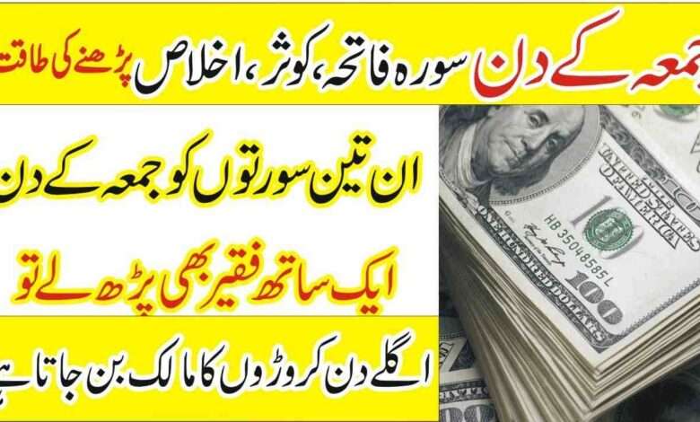 Jumay k din surah iklas prhny ki fazelat