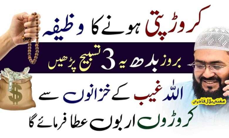 wednesday rizq ki dua