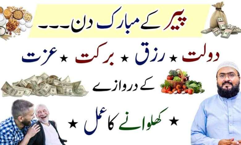 Peer k din dolat ka amal