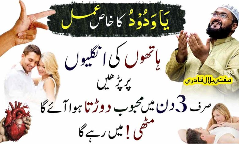 Sirf 03 Din mein Mehboob Wapis aajaega