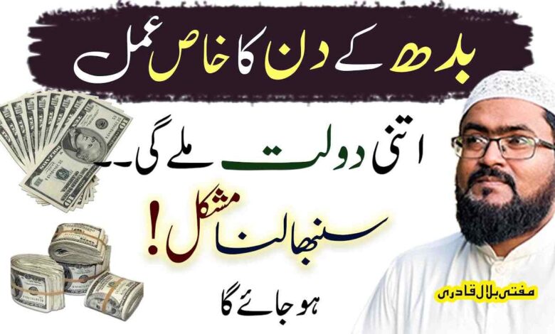 Wednesday dua for Rizq