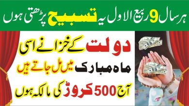 9Rabi-Ul-Awal wazifa for increase money