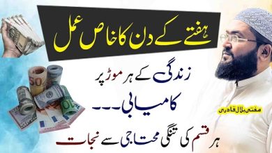 Hafte k din rizq ki tangi door karne ka wazifa