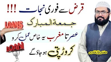 Jumme k din qarz se nijat ka wazifa