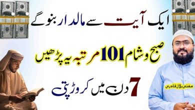 Dua to become rich in 7 days