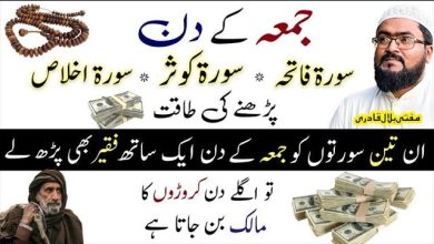 Jumma Mubarak Ke Din Surah Kausar Ka Wazifa