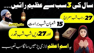 Shab-E-Meraj Powerful Islamic Dua for Money