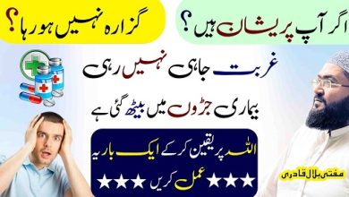 Ghurbat khatam karne ka wazifa