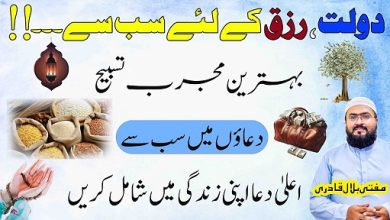 Rizq dolat hasil karne ka mujarab wazifa