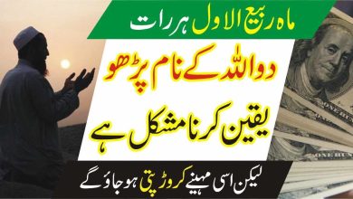 Rabi ul awal mai 2 allah k name prhen or crorepati ho jayen