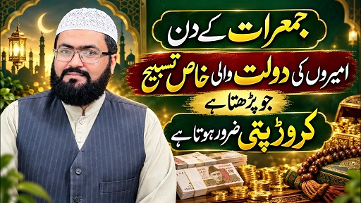 Jumerat k din dolat wali khas tasbih