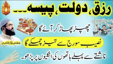 Rizq dolat paisa sab hasil karne k liye wazifa