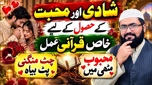 Shadi or muhabbat k hasool ke liye khaas qurani amal